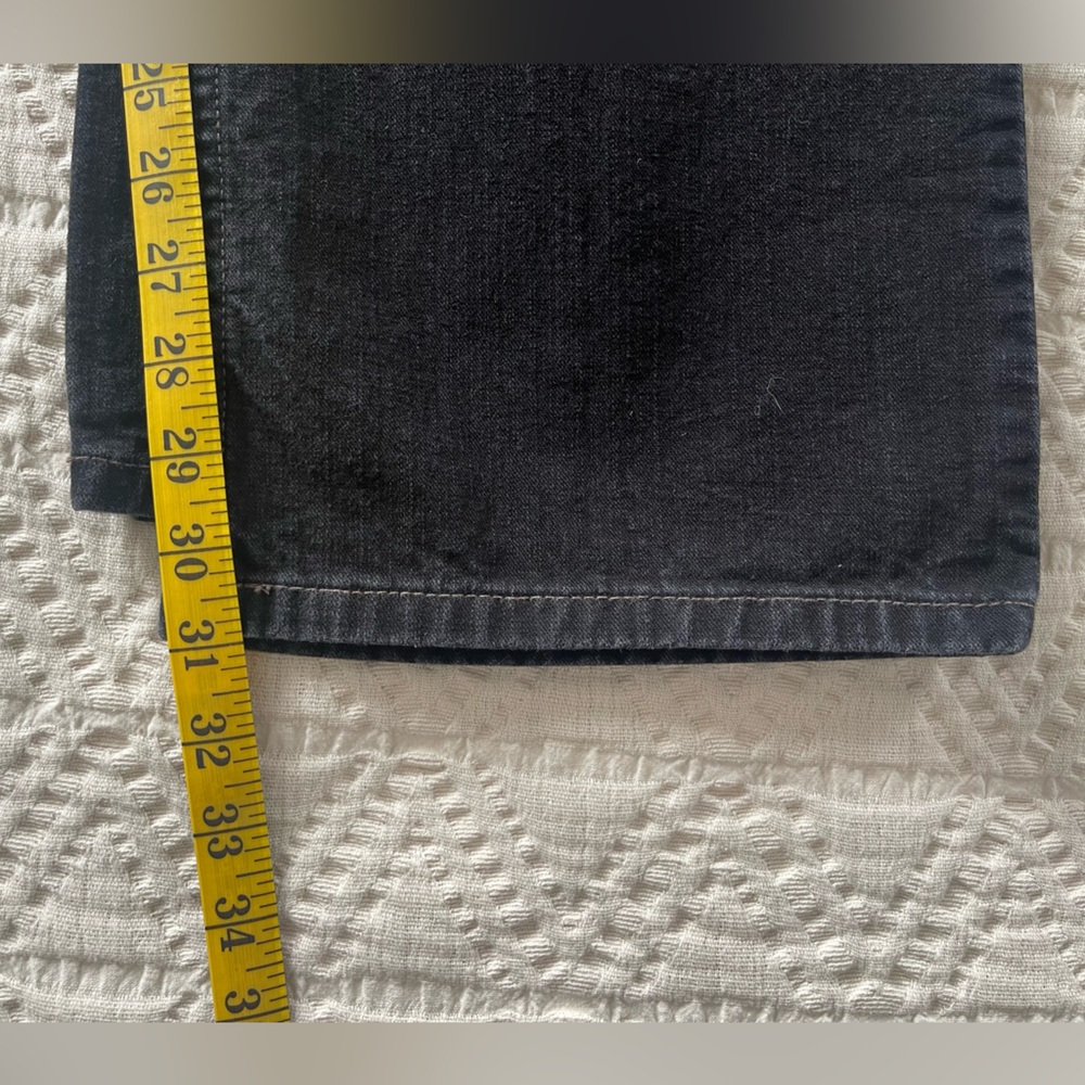 Old Navy Men's Black Straight Built-In Flex Jeans 36x31 - Picture 9 of 9
